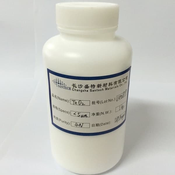 3N 4N 5N  Tellurium Dioxide pure Tellurium